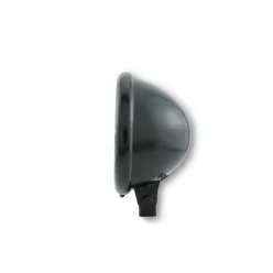   Carcasă far Highsider stil Bates 5 3/4 inch, prindere jos, negru (bucată)
