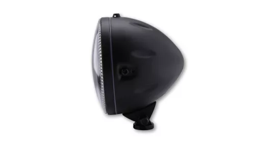 Far Highsider Atlanta LED 5 3/4 inch cu prindere jos, negru, omologat E (bucată)