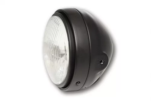 Far principal Highsider 5 3/4 inch, negru, omologat E (bucată)