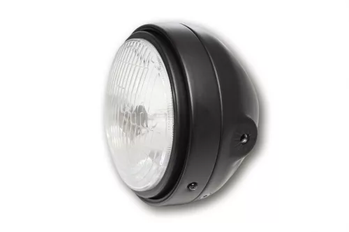 Far principal Highsider 5 3/4 inch, negru, omologat E (bucată)