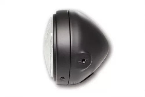 Far principal Highsider 5 3/4 inch, negru, omologat E (bucată)