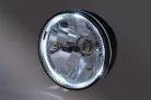 Far Highsider Skyline LED H4 5 3/4 inch cu inel lumină de poziție, negru, omologat E (bucată)