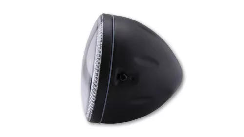 Far Highsider Skyline LED H4 5 3/4 inch cu inel lumină de poziție, negru, omologat E (bucată)