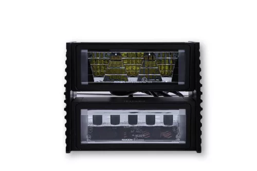 Far Highsider Ultimate LED cu suport Wave, negru, omologat E (bucată)