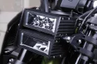 Far Highsider Ultimate LED cu suport Wave, negru, omologat E (bucată)