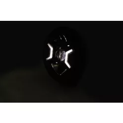   Far Highsider stil HD tip 2 LED 7 inch, negru, omologat E (bucată)