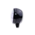 Far Highsider Flat tip 9 LED, negru, omologat E (bucată)