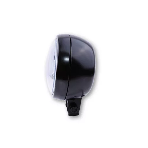 Far Highsider Flat tip 9 LED, negru, omologat E (bucată)