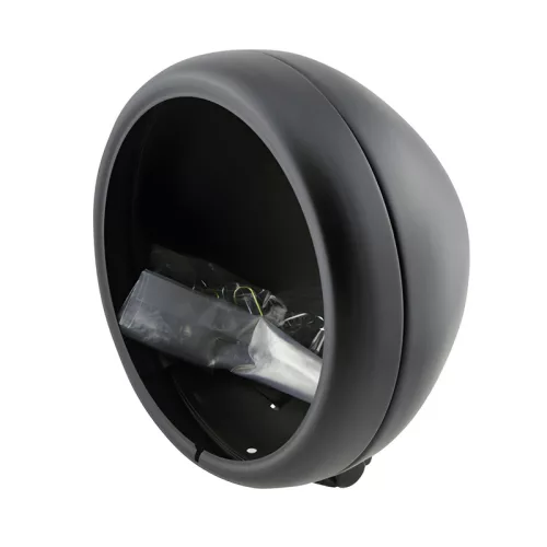 Carcasă far Highsider Pecos 5 3/4 inch, prindere jos, negru (bucată)