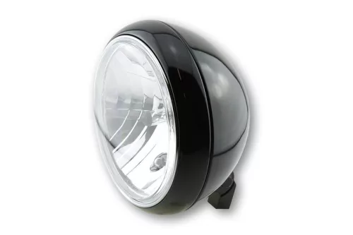 Far principal Highsider Yuma 2 7 inch, negru, omologat E (bucată)