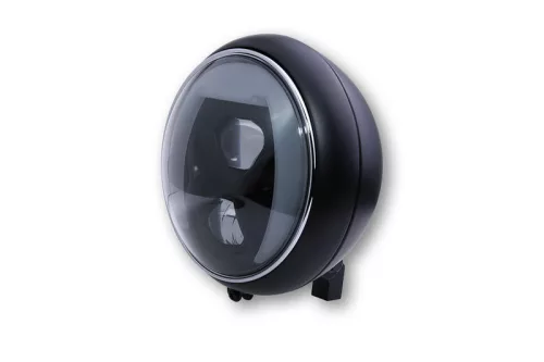 Far Highsider Yuma 2 tip 8 LED 7 inch cu lumini de zi și lumină de viraj, negru, omologat E (bucată)