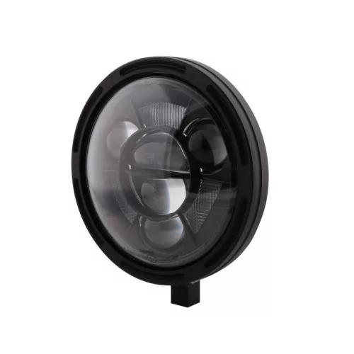 Far Highsider Frame-R1 tip 11 LED 7 inch, prindere jos, negru, omologat E (bucată)
