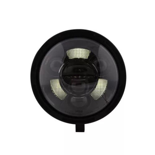 Far Highsider Frame-R1 tip 11 LED 7 inch, prindere jos, negru, omologat E (bucată)