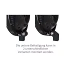 Far Highsider Frame-R1 tip 11 LED 7 inch, prindere jos, negru, omologat E (bucată)