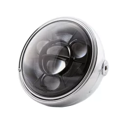   Far Highsider Santa Fe tip 11 LED 7 inch cu lumini de zi, crom, omologat E (bucată)