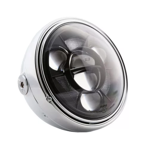Far Highsider Santa Fe tip 11 LED 7 inch cu lumini de zi, crom, omologat E (bucată)
