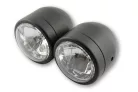 Set faruri Highsider 3 1/2 inch, proiector și fază scurtă, negru, omologat E
