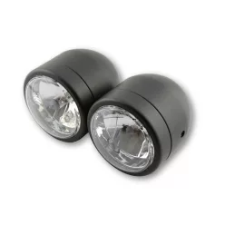   Set faruri Highsider 3 1/2 inch, proiector și fază scurtă, negru, omologat E