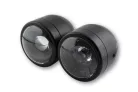 Far Highsider Twin LED 3 1/2 inch, prindere laterală, negru, omologat E (bucată)