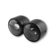 Far Highsider Twin LED 3 1/2 inch, prindere laterală, negru, omologat E (bucată)