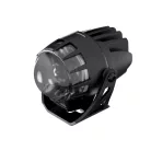 Far Highsider Dual-Stream Next LED, negru, omologat E (bucată)