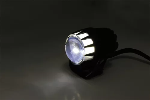 Far Highsider Dual-Stream LED 45 mm, negru, omologat E (bucată)