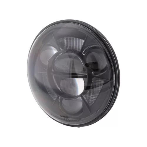 Insert far Highsider tip 11 LED 7 inch, negru, omologat E (bucată)