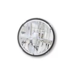   Insert far Highsider tip 3 LED 7 inch, negru, dispersor transparent, omologat E (bucată)