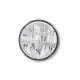 Insert far Highsider tip 3 LED 7 inch, negru, dispersor transparent, omologat E (bucată)