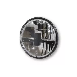   Insert far Highsider tip 3 LED 7 inch, negru, dispersor fumuriu, omologat E (bucată)