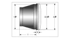 Insert far Highsider tip 6 LED 5 3/4 inch, omologat E (bucată)