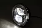 Insert far Highsider tip 7 LED 5 3/4 inch cu inel lumină de poziție, negru, omologat E (bucată)