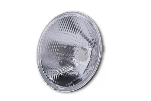Insert far Highsider H4 7 inch, sticlă striată, cu lumină de poziție, omologat E (bucată)