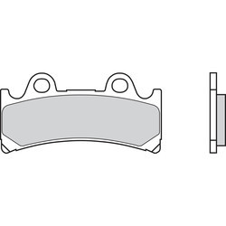 Placute-frana-BREMBO-Sinter-Fata-Road-07YA32SA