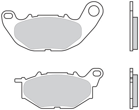 Placute-frana-BREMBO-Sinter-Fata-Road-07YA52SA