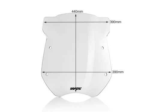 Parbriz înalt WRS 18" BMW R1200R 2007-2013 fumuriu deschis BM003F