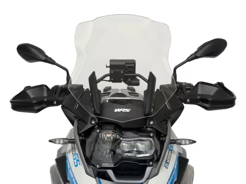 Parbriz WRS Touring BMW R1200GS-ADV 2013-18/R1250GS 2018-23 fumuriu deschis BM008F
