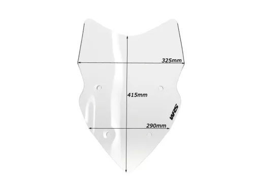 Parbriz WRS Intermedio Ducati Multistrada 1200/S 2013-2014 fumuriu deschis DU004F