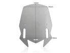 Parbriz WRS Touring Yamaha T-Max 530 2017-19 / 560 2019-2021 fumuriu deschis YA001F