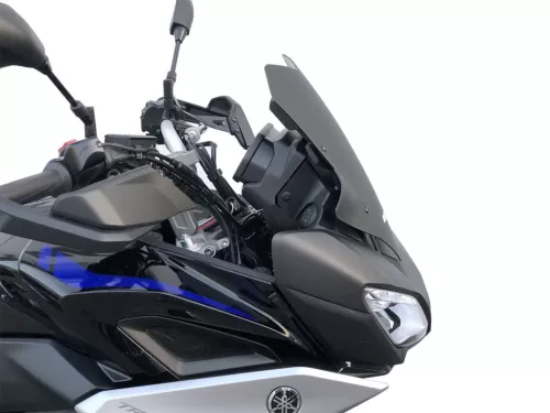 Parbriz WRS Sport Yamaha MT-09 Tracer 2018-20 / GT 2018-20 / Tracer 9 2021-24 / Tracer 9 GT 2021-24 negru mat YA005NO