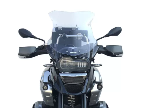 Parbriz WRS Sport EVO BMW R 1200 GS/ADV 2004-2012 (cu lumină LED) fumuriu deschis BM034F-LED