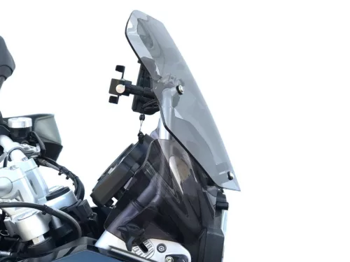 Parbriz WRS RALLY EVO BMW R 1200 GS/ADV 2004-2012 (cu lumină LED) fumuriu deschis BM033F-LED