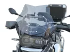 Parbriz WRS RALLY EVO BMW R 1200 GS/ADV 2004-2012 (cu lumină LED) fumuriu deschis BM033F-LED
