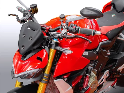 Parbriz WRS Sport Ducati Streetfighter V4 / S 2020-2024 fumuriu închis DU015FS