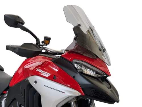 Parbriz WRS Sport Caponord Ducati Multistrada V4 / S / S / Pikes Peak 2020-2026 fumuriu deschis DU016F
