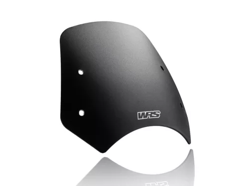 Parbriz WRS Sport Benelli Leoncino 500 2017-2024 / Leoncino 500 Trail 2021-2026 negru lucios BE006NL