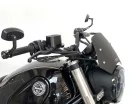 Parbriz WRS Sport Benelli Leoncino 500 2017-2024 / Leoncino 500 Trail 2021-2026 negru mat BE006NO