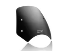 Parbriz WRS Sport Benelli Leoncino 500 2017-2024 / Leoncino 500 Trail 2021-2026 negru mat BE006NO