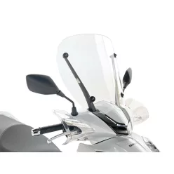   Parbriz WRS Intermedio Honda SH 125 2020-25 / SH 150 2020-2025 / SH 350 2021-2025 transparent HO049T