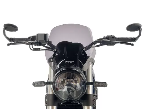 Parbriz WRS Touring Benelli Leoncino 500 2017-2024 / Leoncino 500 Trail 2021-2026 transparent BE005T